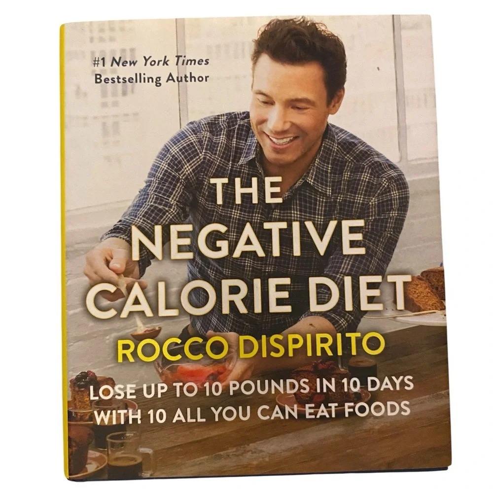 The Negative Calorie Diet by Chef Rocco Disport cook book Smoothies Salads Pizza